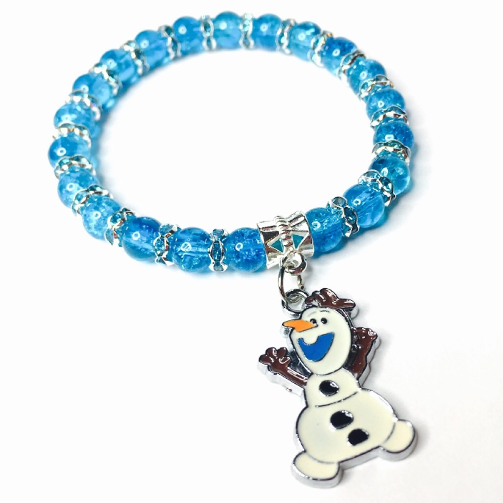 💝NWT Frozen Olaf Girl New Artisan Bracelet Gift